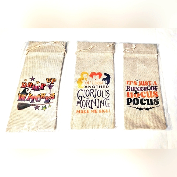 3pc set Halloween Gift Bag Hocus Pocus set - Picture 1 of 4
